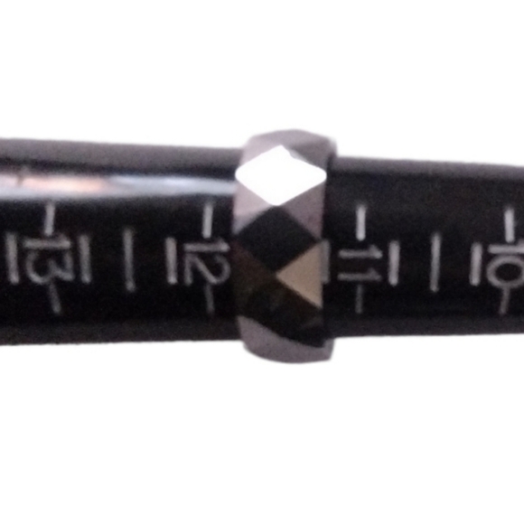 Men's Tungsten Diamond Design Ring 11.5 NWOT - Picture 2 of 2